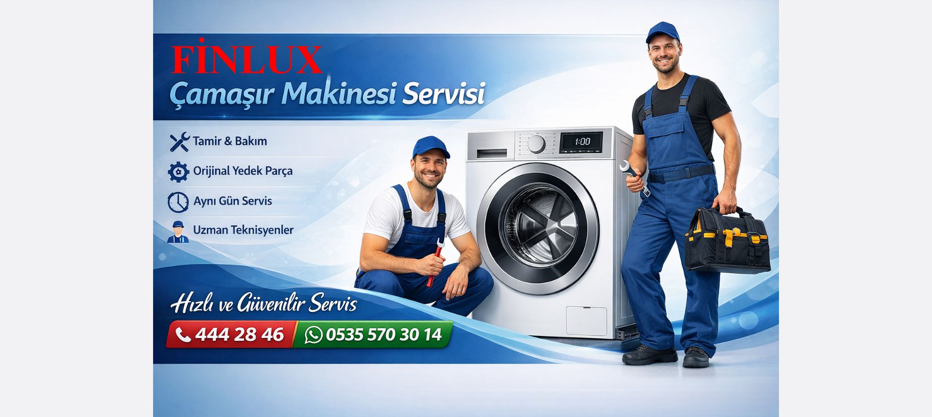 Finlux Çamaşır Makinesi Servisi